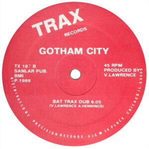 Gotham City Bat Trax Label B Trax