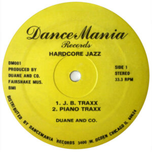 Duane and Co. Hardcore Jazz Label A DM001