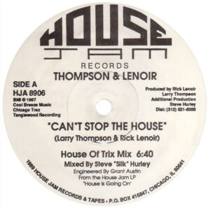 Thomspson Lenoir Cant Stop the House Label A HJA8906