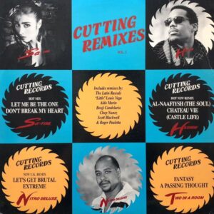 Cutting Records VA Cutting Remixes Vol.1 Cover front LP