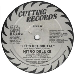 Nitro Deluxe Let's get Brutal Label A CR 210 Repress