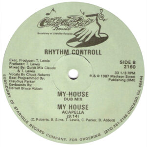 Rhythm Controll My House Label B