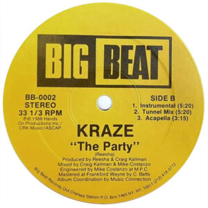 Kraze The Party Label B Big Beat