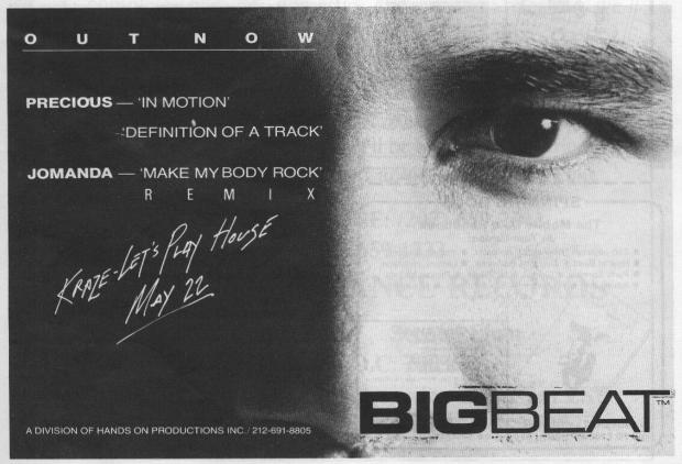 Big Beat Ad Precious, Jomanda, Kraze