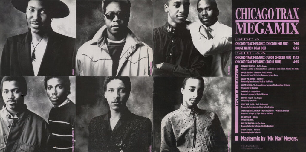 Chicago Trax Megamix 1987 BCM 5003 Gatefold