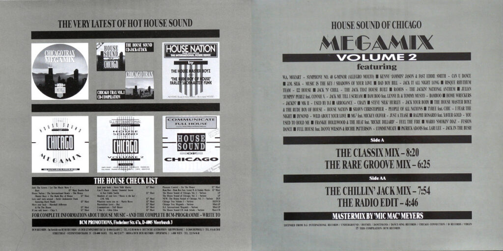 HSOC Megamix Vol.2 (House' Strikes Again) Gatefold