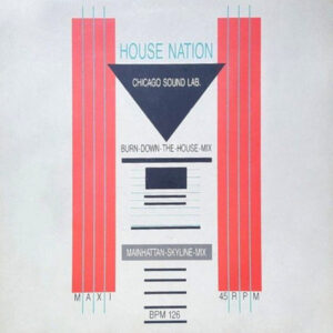 Chicago Sound Lab. House Nation DE Bellaphon Cover front