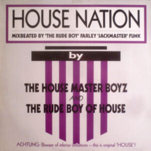House Master Boys House Nation DE BCM Maxi (3 Mixes) Cover front