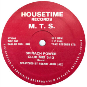 MTS Spinach Power Label A HT1006