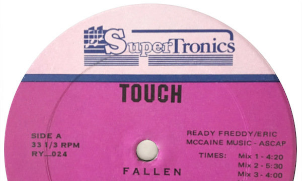 Touch Fallen Maxi Label A Supertronics Cut