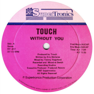 Touch Without You Maxi Label A Supertronics